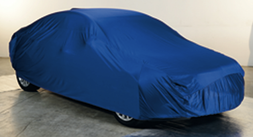 Housse de livraison "Satiné" (60% Polyamide/100 % Polyester) - Bleu