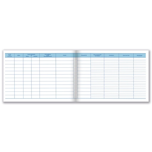 [419010460] Logboek voor rode platen Roods (DE-LUX)