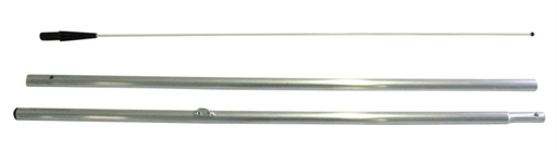 Mât mobile pour beach flag 230 x 70 cm