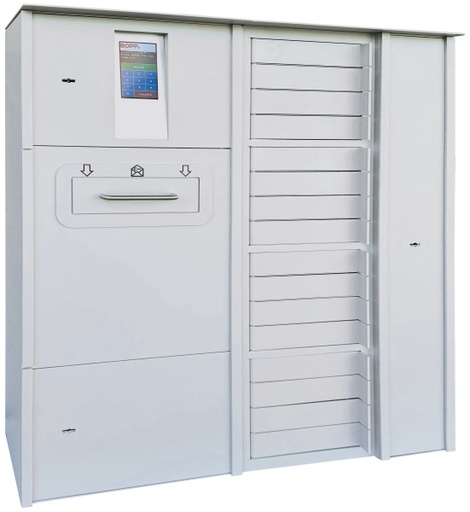 Kluis voor storting en ophalen van sleutels 24/7 - KeyBox XXL