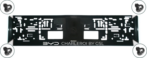 [914100530] Porte-plaques "Safety" valables en Belgique x100