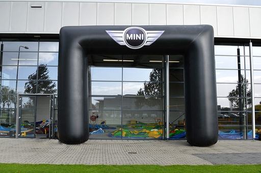 Opblaasbare polyester reclameboog met opdruk