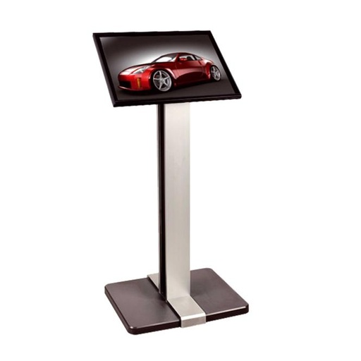 A3 of A2 infodisplay liggend op wielen