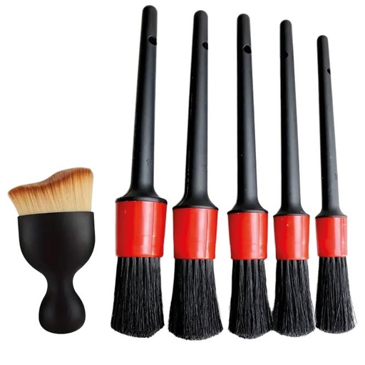 [639020111] Set de pinceaux pour voiture, 6 pièces