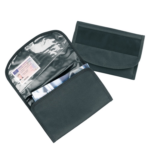 [934100091] Porte-documents "BlackMaxxDuo" avec marquage personnalisé