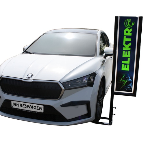 [749080112] Totem Car met autoblok voet - Zwart
