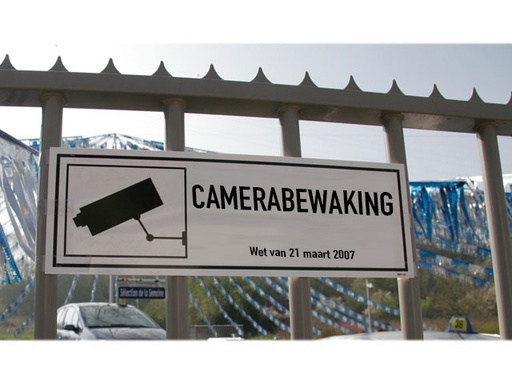 [210151NL] Panneel Camerabewaking