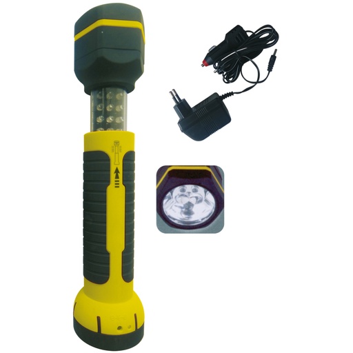 [330100380] Oplaadbaar lamp 30+6 LED 