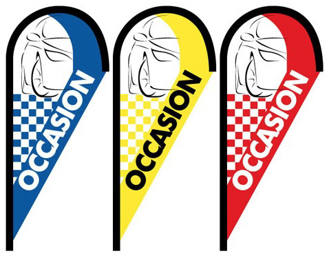 Vlag "Occasions" 230 x 90 cm - Classic