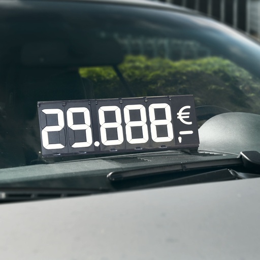 [724290080] Set de chiffres et symboles à poser sur le tableau de bord