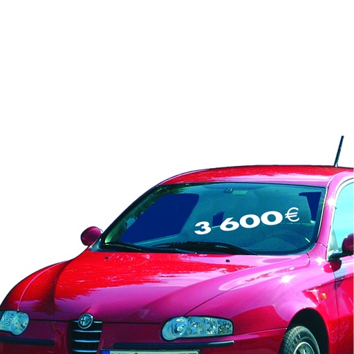 Herbruikbare cijfers en symbolen 18,0 x 9,5 cm - Easy Stick