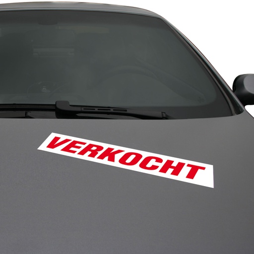 [754090250V] Magneetstickers "Verkocht"