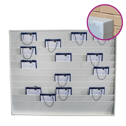 XXL planningsbord in polypropyleen voor A4 mappen