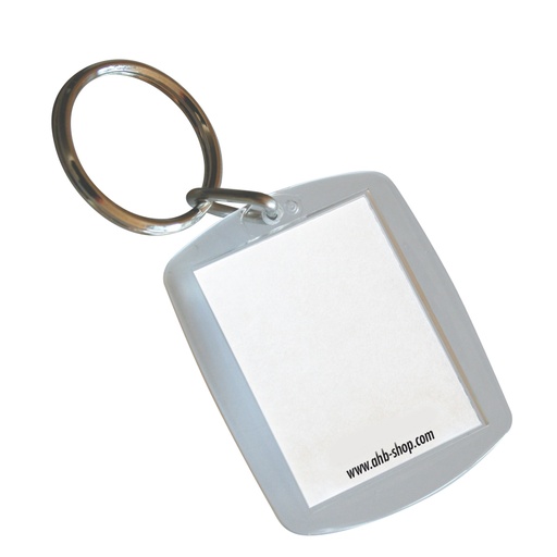 [933001481] Sleutelhanger van acrylglas 50 x 40 mm